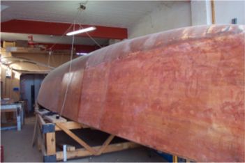 Didi 38 radius chine plywood boat plans for amateur builders